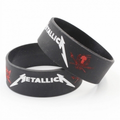 METALLICA Silica Gel Anime Bracelet