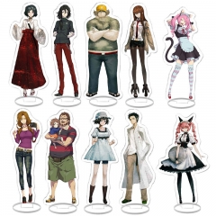 15CM 20 Styles Steins Gate Cartoon Anime Acrylic Standing Plate