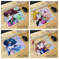 5 Styles Pretty Soldier Sailor Moon Cartoon Anime Mouse Pad