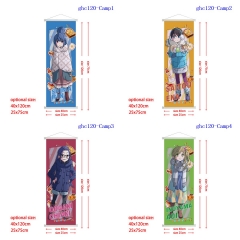 2 Sizes 5 Styles Laid-Back Camp Cartoon Wall Scrolls Anime Wallscrolls