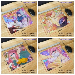 5 Styles Laid-Back Camp Cartoon Anime Mouse Pad
