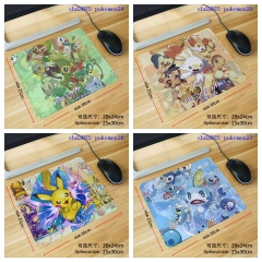 5 Styles Pokemon Cartoon Anime Mouse Pad