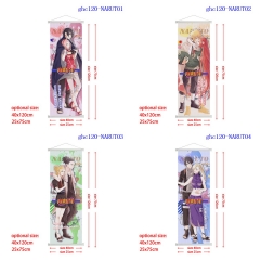 2 Sizes 5 Styles Naruto Cartoon Wall Scrolls Anime Wallscrolls