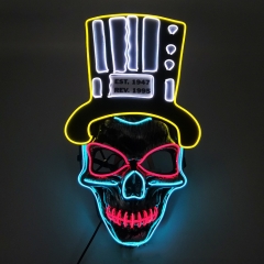 The Nightmare Before Christmas Anime EL Cosplay Mask (With Light)