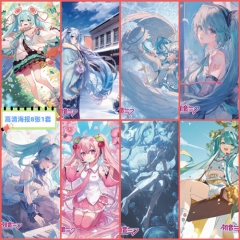 Hatsune Miku Printing Anime Paper Posters (8pcs/set)
