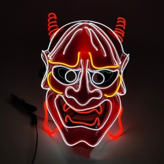 Hannya Anime Cosplay EL Mask (With Light)