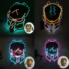4 Styles Alien vs Predator Anime Cosplay EL Mask (With Light)