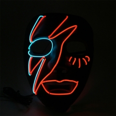 The Nightmare Before Christmas Anime Cosplay EL Mask (With Light)