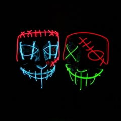 6 Styles The Nightmare Before Christmas Anime Cosplay EL Mask (With Light)