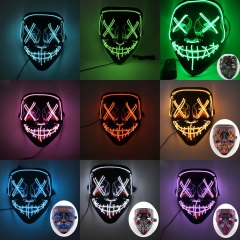 21 Styles The Nightmare Before Christmas Anime Cosplay EL Mask (With Light)