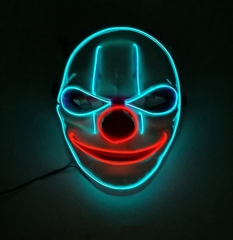 The Nightmare Before Christmas Anime Cosplay EL Mask (With Light)