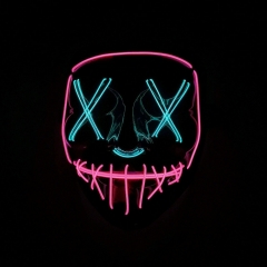 The Nightmare Before Christmas Anime Cosplay EL Mask (With Light)
