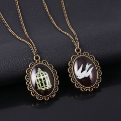2 Styles Bioshock Cartoon Anime Alloy Necklace
