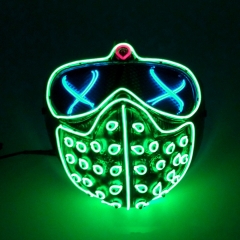 2 Styles The Nightmare Before Christmas Anime Cosplay LED Mask (With Light)