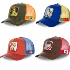 4 Styles Street Fighter Cartoon Anime Hat Cap