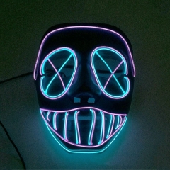 The Nightmare Before Christmas Anime Cosplay EL Mask (With Light)