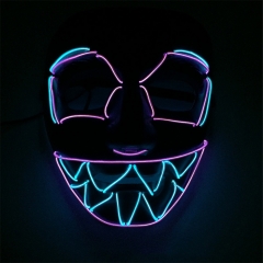 The Nightmare Before Christmas Anime Cosplay EL Mask (With Light)