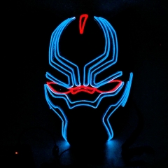 Panther Anime Cosplay EL Mask (With Light)