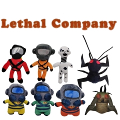 8 Styles Lethal Company Anime Plush Toy Doll