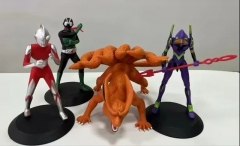 4PCS/SET 10-13CM Naruto Garaa PVC Anime Figure Toy Doll