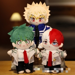 20cm 3 Styles My Hero Academia Cartoon Anime Plush Toy Doll