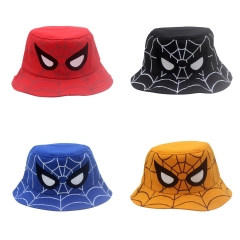 4 Styles Spider Man Cartoon Anime Bucket Hat Cap