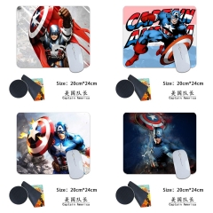 20cm*24cm 美国队长 6 精品动漫小号鼠标垫桌垫