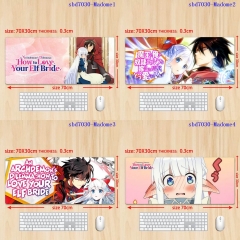身为魔王的我娶了奴隶精灵为妻，该如何表白我的爱？An Archdemon's Dilemma How to Love Your Elf Bride（Madome） 鼠标垫70x30x0.3 锁边