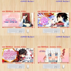 身为魔王的我娶了奴隶精灵为妻，该如何表白我的爱？An Archdemon's Dilemma How to Love Your Elf Bride（Madome） 鼠标垫90x40x0.3 锁边