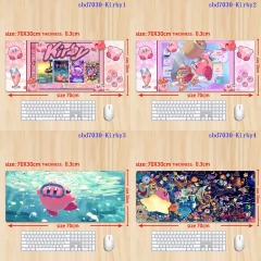 星之卡比Kirby 鼠标垫70x30x0.3 锁边