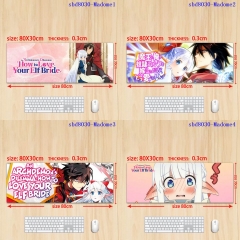 身为魔王的我娶了奴隶精灵为妻，该如何表白我的爱？An Archdemon's Dilemma How to Love Your Elf Bride（Madome） 鼠标垫80x30x0.3 锁边