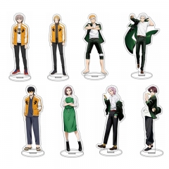 12 Styles Wind Breaker Cartoon Acrylic Anime Standing Plate
