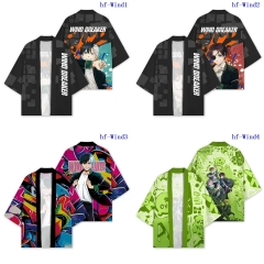 5 Styles Wind Breaker Cosplay Anime Kimono T-shirt