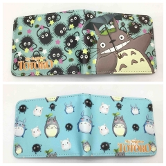 9.5x22.5cm 2 Styles My Neighbor Totoro Short Folding Purse PU Anime Wallet