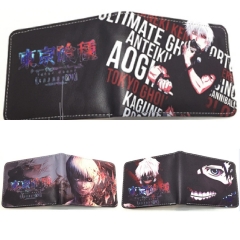 9.5x22.5cm 3 Styles Tokyo Ghoul Short Folding Purse PU Anime Wallet