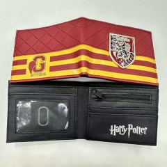 9.5x22.5cm Harry Potter Short Folding Purse Anime Wallet