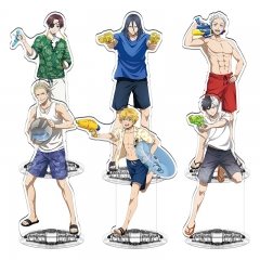 6 Styles Wind Breaker Cartoon Acrylic Anime Standing Plate