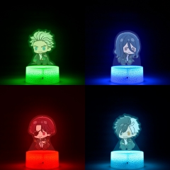 6 Styles Wind Breaker Cartoon 3D Anime Nightlight(16 Colors Remote Control)