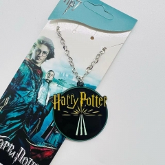 2 Styles Harry Potter Cartoon Anime Alloy Necklace/Keychain