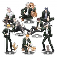 8 Styles Wind Breaker Cartoon Acrylic Anime Standing Plate