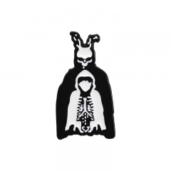 Skeleton Anime Alloy Pin Brooch