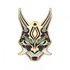 Genshin Impact Cartoon Pin Anime Alloy Brooch