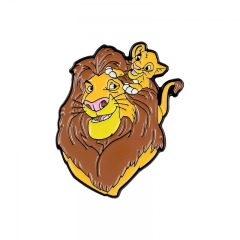 HMS Lion Cartoon Pin Anime Alloy Brooch