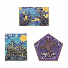3 Styles Cartoon Pin Anime Alloy Brooch