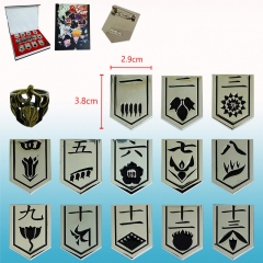 死神14件套死神14个装番队胸针