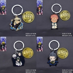 6 Styles Jujutsu Kaisen Coaplsy Anime Alloy Keychain