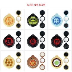 15 Styles Dragon Ball Z Cartoon Cartoon Anime Mirror with Comb