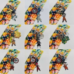 11 Styles Dragon Ball Z Cartoon Character Alloy Anime Keychain
