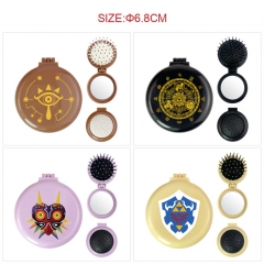 8 Styles The Legend Of Zelda Cartoon Cartoon Anime Mirror with Comb