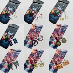 9 Styles Demon Slayer: Kimetsu no Yaiba Cartoon Alloy Anime Earring